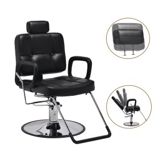 Hydraulic Reclining Barber Chair Hair Salon Seating Hair Washing & Beauty Salon Equipment