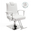 Hairstylist Reclining Salon Chair - Adjustable Backrest, Adjustable Headrest, Easy-to-Clean Professional Comfort Chair